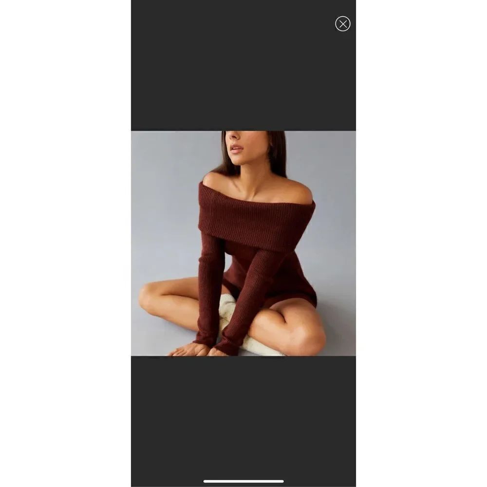 Urban Outfitters - Grace Off-The-Shoulder Romper size XS - Picture 2 of 9